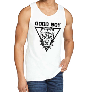 Good boy - fehér trikó