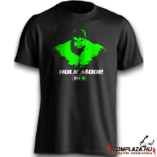 Hulk mode on (fekete póló)