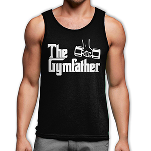The Gymfather trikó - fekete (XXL-es méretben nem rendelhető)