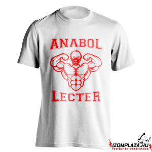 Anabol Lecter (fehér póló)