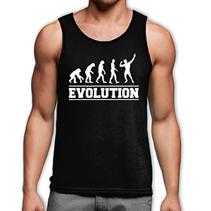 Zyzz evolution (fekete trikó)
