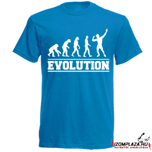 Zyzz Evolution póló - kék (XXL-es méretben nem rendelhető)