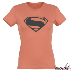 Superwoman női póló (coral) (Már csak L-es méretben)