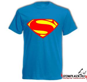 Superman póló - kék (XXL-es méretben nem rendelhető)